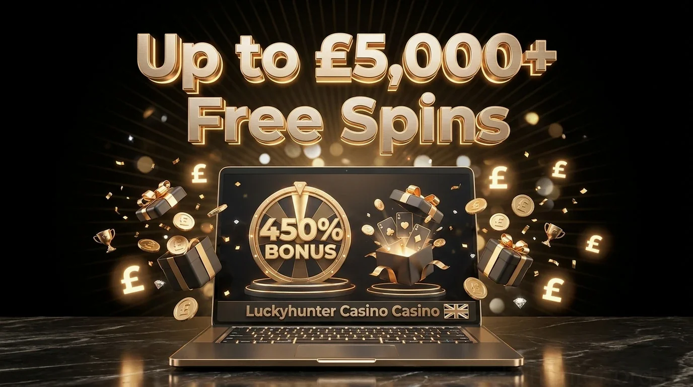 Up to £5,000+ Free Spins